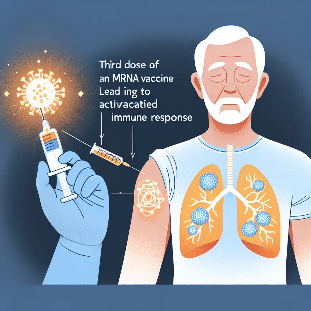 高齢者向けmRNAワクチンの3回目接種で免疫応答が活性化